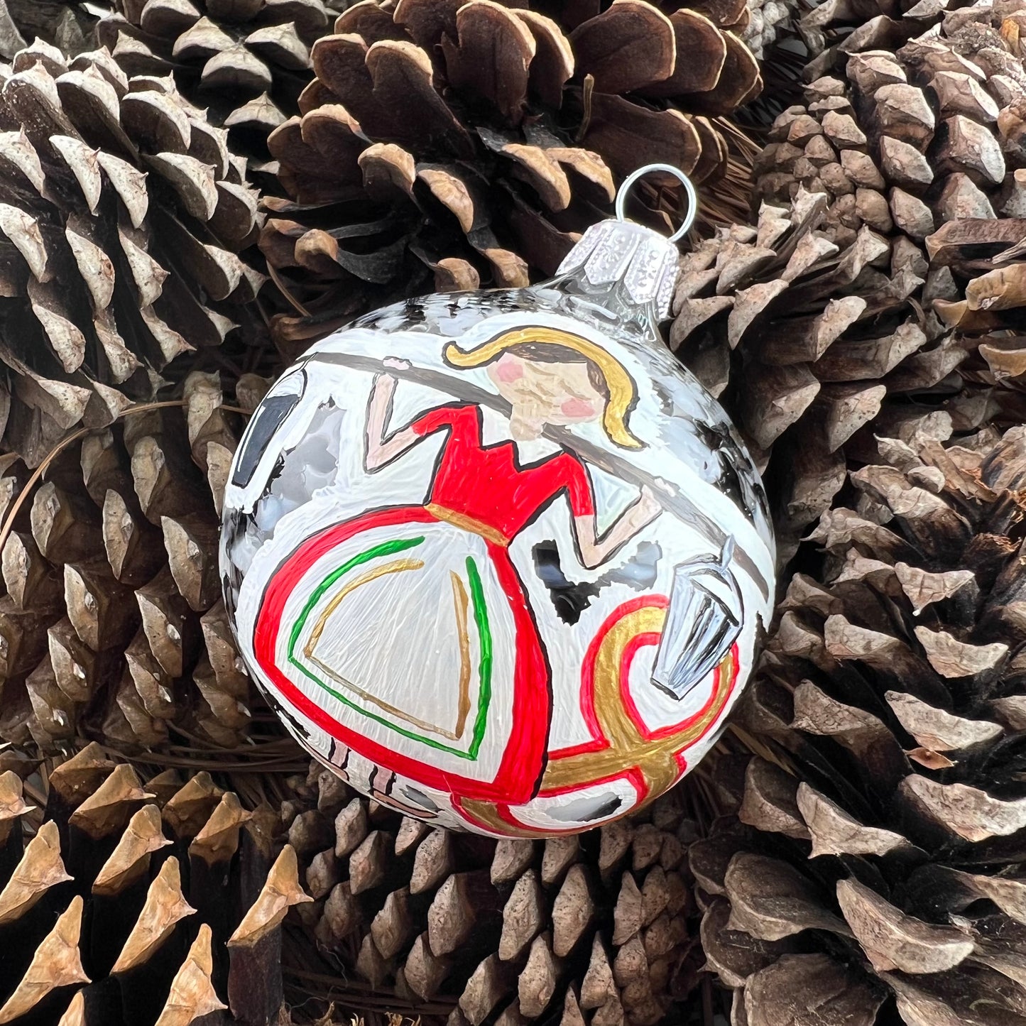 Set of 12 "A Heidelberg Holiday" Movie Ornaments