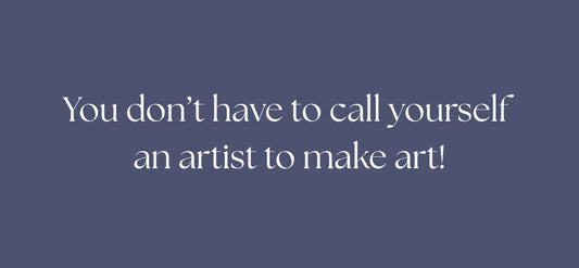 What If I’m Not Artistic Enough?